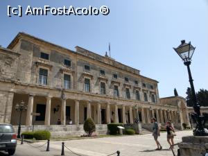 P23 [AUG-2021] Fațada Palatului Regal, Kerkyra Town.