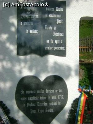 [P02] Monumemtul ridicat în 1970 pe locul numit Prelucra tătarilor » foto by Michi <span class="label label-default labelC_thin small">NEVOTABILĂ</span>