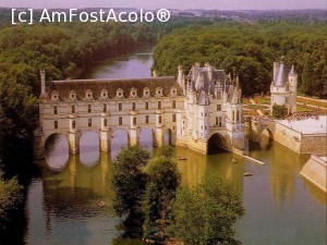 P01 [SEP-2013] Castelul Chenonceau, vedere de ansamblu aeriană