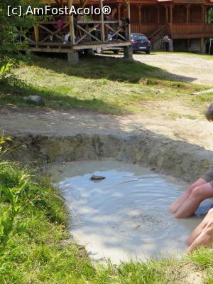 [P06] Groapa pentru ”tratament cu nămol efervescent”. În mijlocul bălții se văd degajări puternice de gaze mofetice. În spate se văd filogoria și cabana.  » foto by Lucien
 - 
<span class="allrVoted glyphicon glyphicon-heart hidden" id="av803454"></span>
<a class="m-l-10 hidden" id="sv803454" onclick="voting_Foto_DelVot(,803454,3998)" role="button">șterge vot <span class="glyphicon glyphicon-remove"></span></a>
<a id="v9803454" class=" c-red"  onclick="voting_Foto_SetVot(803454)" role="button"><span class="glyphicon glyphicon-heart-empty"></span> <b>LIKE</b> = Votează poza</a> <img class="hidden"  id="f803454W9" src="/imagini/loader.gif" border="0" /><span class="AjErrMes hidden" id="e803454ErM"></span>