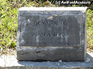 [P14] Piatra indicatoare a Prytaneionului » foto by irinad
 - 
<span class="allrVoted glyphicon glyphicon-heart hidden" id="av624678"></span>
<a class="m-l-10 hidden" id="sv624678" onclick="voting_Foto_DelVot(,624678,5075)" role="button">șterge vot <span class="glyphicon glyphicon-remove"></span></a>
<a id="v9624678" class=" c-red"  onclick="voting_Foto_SetVot(624678)" role="button"><span class="glyphicon glyphicon-heart-empty"></span> <b>LIKE</b> = Votează poza</a> <img class="hidden"  id="f624678W9" src="/imagini/loader.gif" border="0" /><span class="AjErrMes hidden" id="e624678ErM"></span>