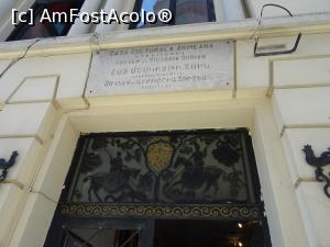 [P08] Feronerie și placă deasupra ușii de acces - Casa Culturală Armeană „Hovsep și Victoria Dudian”.  » foto by tata123 🔱
 - 
<span class="allrVoted glyphicon glyphicon-heart hidden" id="av994701"></span>
<a class="m-l-10 hidden" id="sv994701" onclick="voting_Foto_DelVot(,994701,5895)" role="button">șterge vot <span class="glyphicon glyphicon-remove"></span></a>
<a id="v9994701" class=" c-red"  onclick="voting_Foto_SetVot(994701)" role="button"><span class="glyphicon glyphicon-heart-empty"></span> <b>LIKE</b> = Votează poza</a> <img class="hidden"  id="f994701W9" src="/imagini/loader.gif" border="0" /><span class="AjErrMes hidden" id="e994701ErM"></span>