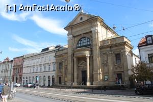 [P02] Kraków, Kościół pw. Nawrócenia św. Pawła Apostoła - Biserica Convertirea Sf. Apostol Pavel de pe Stredomska Ulica, stradă frumoasă, largă cu clădiri impozante... » foto by mprofeanu
 - 
<span class="allrVoted glyphicon glyphicon-heart hidden" id="av1337630"></span>
<a class="m-l-10 hidden" id="sv1337630" onclick="voting_Foto_DelVot(,1337630,5995)" role="button">șterge vot <span class="glyphicon glyphicon-remove"></span></a>
<a id="v91337630" class=" c-red"  onclick="voting_Foto_SetVot(1337630)" role="button"><span class="glyphicon glyphicon-heart-empty"></span> <b>LIKE</b> = Votează poza</a> <img class="hidden"  id="f1337630W9" src="/imagini/loader.gif" border="0" /><span class="AjErrMes hidden" id="e1337630ErM"></span>
