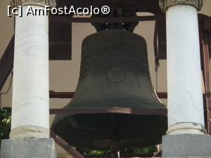 [P14] Clopotul aflat în Clopotnița Mănăstirii Sinaie, provenit din Turnul Colții, București » foto by mihaelavoicu
 - 
<span class="allrVoted glyphicon glyphicon-heart hidden" id="av1213758"></span>
<a class="m-l-10 hidden" id="sv1213758" onclick="voting_Foto_DelVot(,1213758,6777)" role="button">șterge vot <span class="glyphicon glyphicon-remove"></span></a>
<a id="v91213758" class=" c-red"  onclick="voting_Foto_SetVot(1213758)" role="button"><span class="glyphicon glyphicon-heart-empty"></span> <b>LIKE</b> = Votează poza</a> <img class="hidden"  id="f1213758W9" src="/imagini/loader.gif" border="0" /><span class="AjErrMes hidden" id="e1213758ErM"></span>