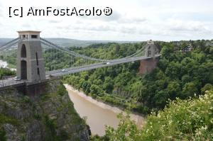 P18 [JUN-2017] Podul Suspendat Clifton din Bristol, Anglia văzut din parcul Clifton Down. 