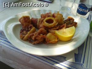 [P13] Taverna Panorama Kalamitsi - ”A dream you can live on”. Calamari prăjiţi.  » foto by bogumil
 - 
<span class="allrVoted glyphicon glyphicon-heart hidden" id="av732266"></span>
<a class="m-l-10 hidden" id="sv732266" onclick="voting_Foto_DelVot(,732266,19692)" role="button">șterge vot <span class="glyphicon glyphicon-remove"></span></a>
<a id="v9732266" class=" c-red"  onclick="voting_Foto_SetVot(732266)" role="button"><span class="glyphicon glyphicon-heart-empty"></span> <b>LIKE</b> = Votează poza</a> <img class="hidden"  id="f732266W9" src="/imagini/loader.gif" border="0" /><span class="AjErrMes hidden" id="e732266ErM"></span>