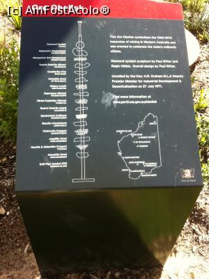 [P10] Western Australia - Perth: monument simbolizând cele mai recente descoperiri de minerale utile în Western Australia (mari aducătoare de valută!)  » foto by gigiiuti
 - 
<span class="allrVoted glyphicon glyphicon-heart hidden" id="av969943"></span>
<a class="m-l-10 hidden" id="sv969943" onclick="voting_Foto_DelVot(,969943,23750)" role="button">șterge vot <span class="glyphicon glyphicon-remove"></span></a>
<a id="v9969943" class=" c-red"  onclick="voting_Foto_SetVot(969943)" role="button"><span class="glyphicon glyphicon-heart-empty"></span> <b>LIKE</b> = Votează poza</a> <img class="hidden"  id="f969943W9" src="/imagini/loader.gif" border="0" /><span class="AjErrMes hidden" id="e969943ErM"></span>