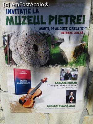 [P01] Poftiți la Muzeul Pietrei din Sângeru, Prahova. Azi, 14 august 2018, concertează aici Alexandru Tomescu.  » foto by tata123 🔱
 - 
<span class="allrVoted glyphicon glyphicon-heart hidden" id="av998015"></span>
<a class="m-l-10 hidden" id="sv998015" onclick="voting_Foto_DelVot(,998015,23926)" role="button">șterge vot <span class="glyphicon glyphicon-remove"></span></a>
<a id="v9998015" class=" c-red"  onclick="voting_Foto_SetVot(998015)" role="button"><span class="glyphicon glyphicon-heart-empty"></span> <b>LIKE</b> = Votează poza</a> <img class="hidden"  id="f998015W9" src="/imagini/loader.gif" border="0" /><span class="AjErrMes hidden" id="e998015ErM"></span>