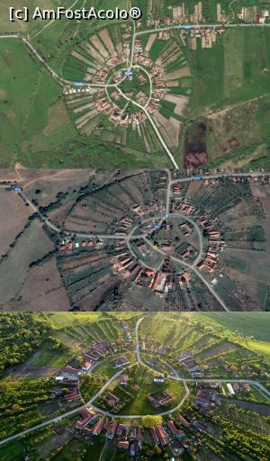 [P01] Imaginea satului pe principalele instrumente cartografice online (1 și 2) și o fotografie aeriană (3) - preluări Internet.  » foto by tata123 🔱 <span class="label label-default labelC_thin small">NEVOTABILĂ</span>