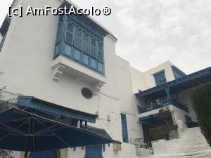 P10 [JUN-2019] Sidi Bou Saïd – frumosul orăşel alb – albastru din Tunisia - Cafe des Nattes cu celebrele trepte albe