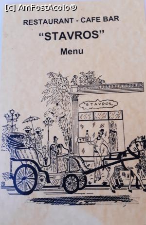 [P57] Taverna Stavros - meniul » foto by Carmen Ion
 - 
<span class="allrVoted glyphicon glyphicon-heart hidden" id="av1236944"></span>
<a class="m-l-10 hidden" id="sv1236944" onclick="voting_Foto_DelVot(,1236944,26916)" role="button">șterge vot <span class="glyphicon glyphicon-remove"></span></a>
<a id="v91236944" class=" c-red"  onclick="voting_Foto_SetVot(1236944)" role="button"><span class="glyphicon glyphicon-heart-empty"></span> <b>LIKE</b> = Votează poza</a> <img class="hidden"  id="f1236944W9" src="/imagini/loader.gif" border="0" /><span class="AjErrMes hidden" id="e1236944ErM"></span>